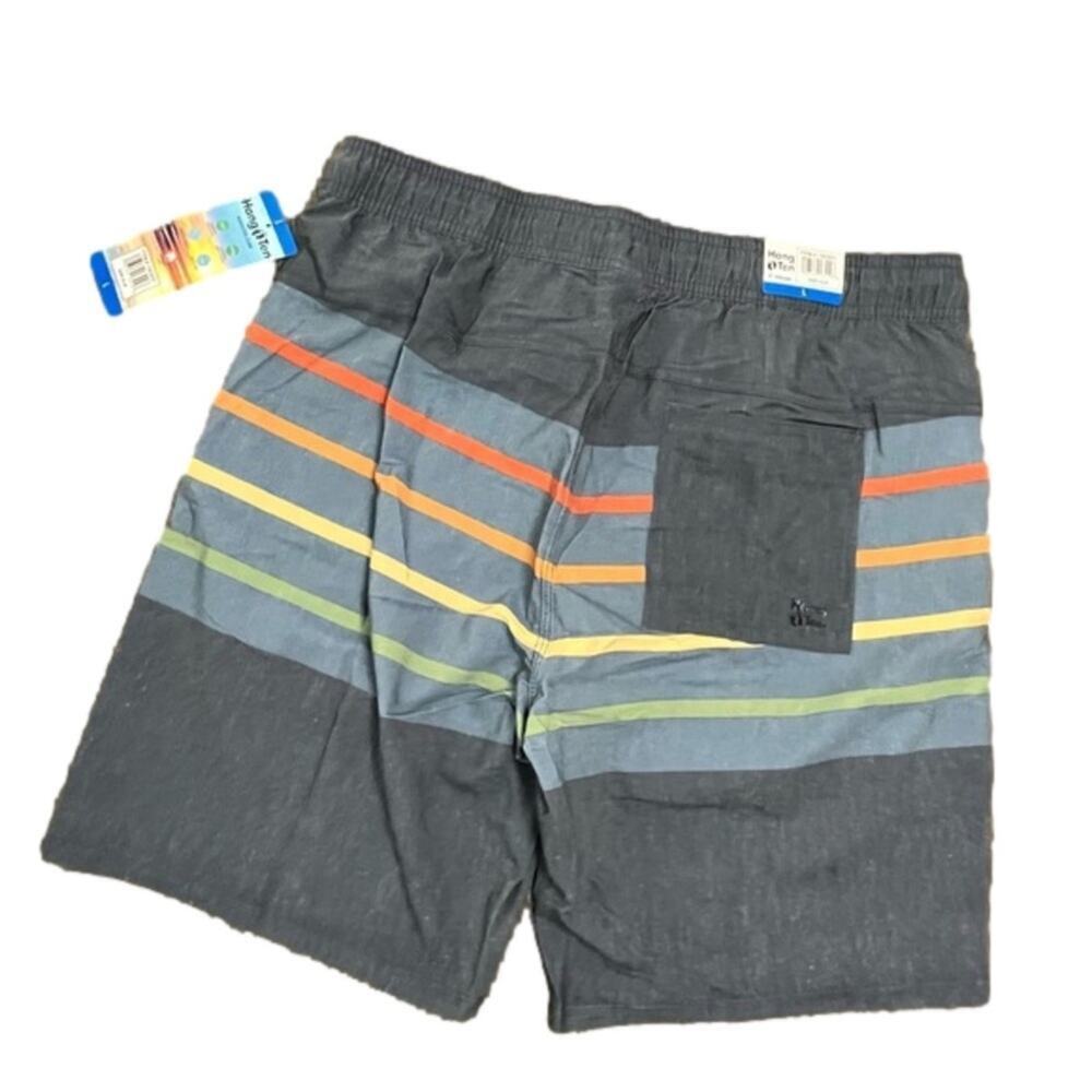 Hang Ten Men's Swim Shorts Trunk Blue Size Large NWT